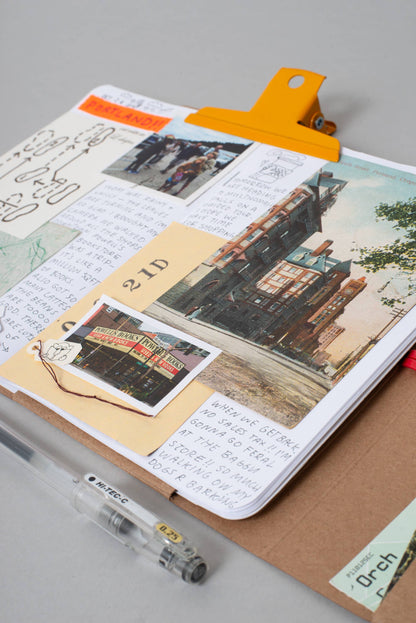Egg Press x. Hello!Lucky • Foldeeo Notebook - Stripes