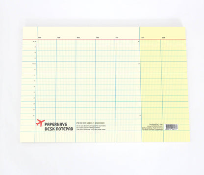 Paperways • Weekly Organizer Desk Pad