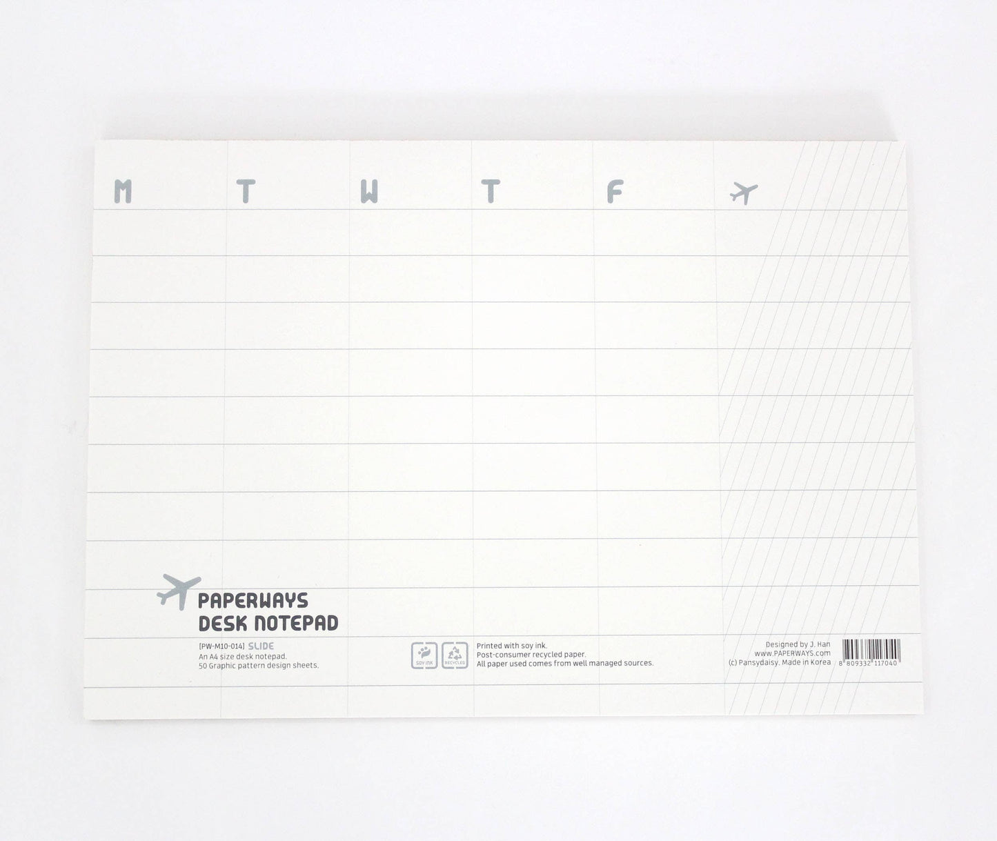 Paperways • Weekly Organizer Desk Pad