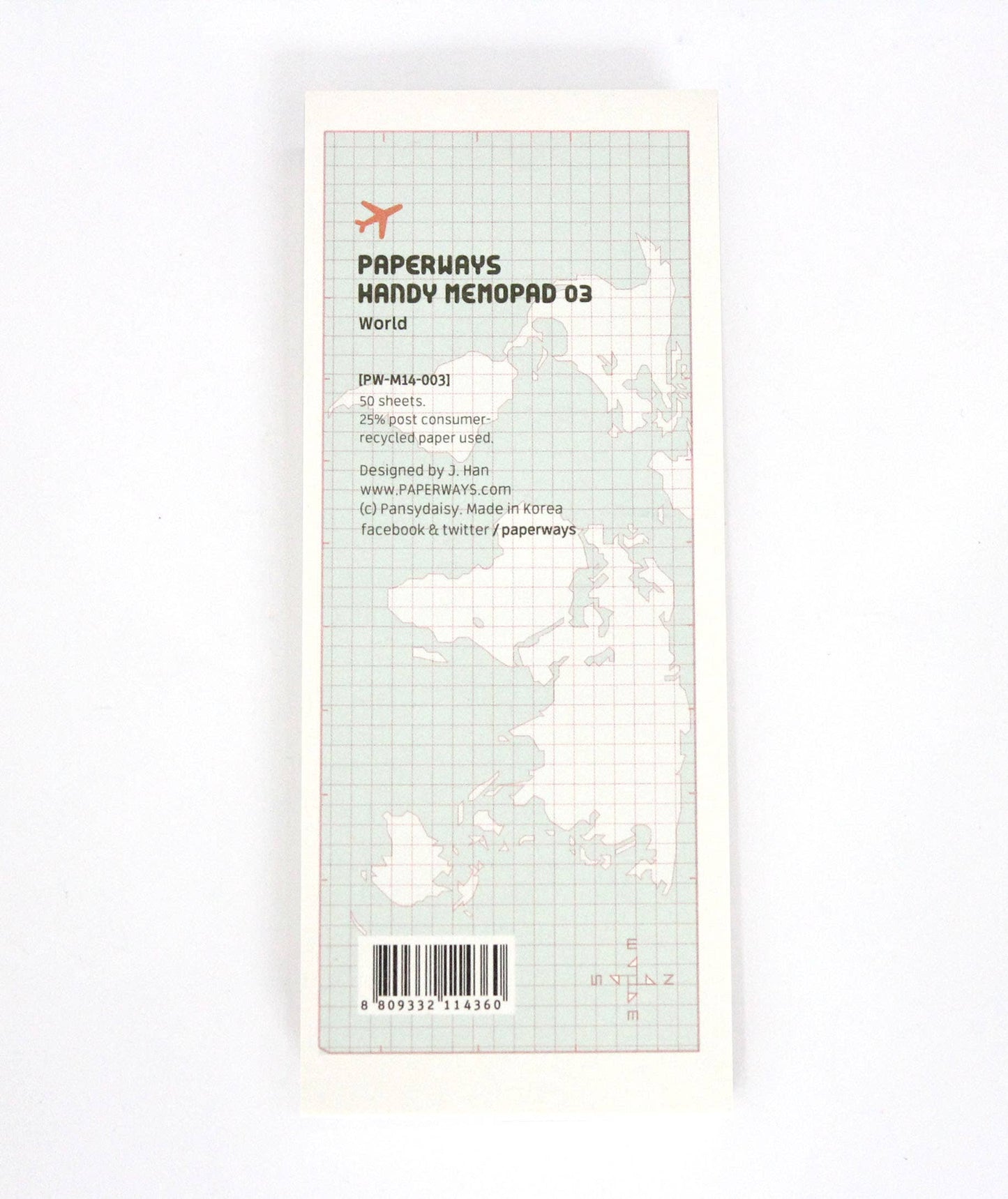 Paperways • Handy World Memopad