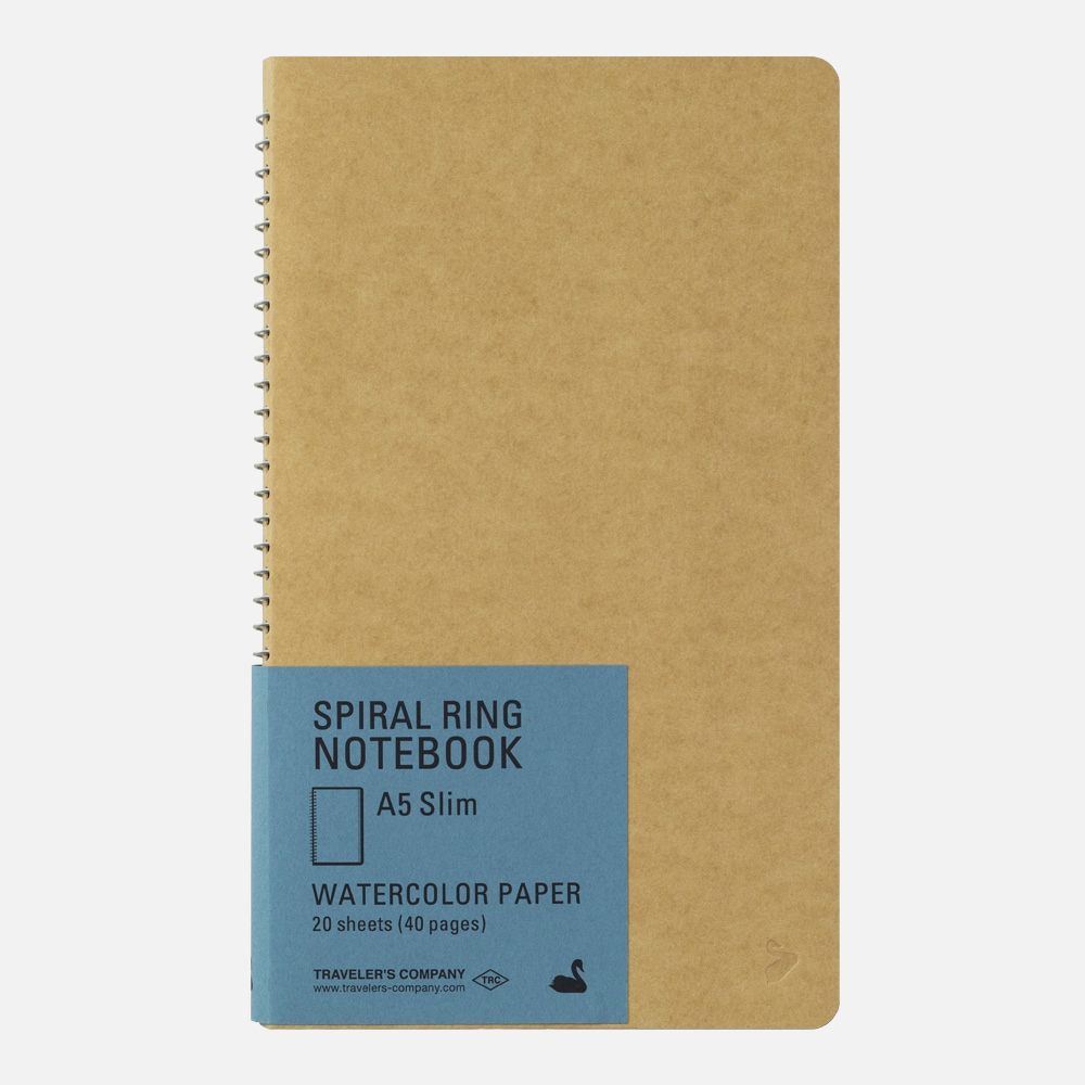 Traveler's Company • Slim Watercolor Notebook