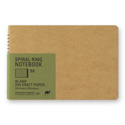Traveler's Company • Spiral Notebook - kraft