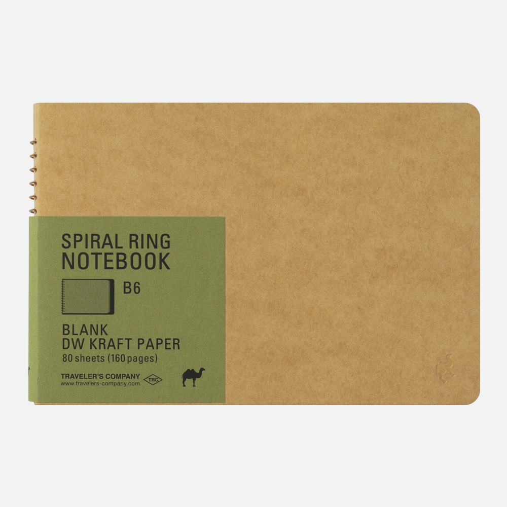 Traveler's Company • Spiral Notebook - kraft
