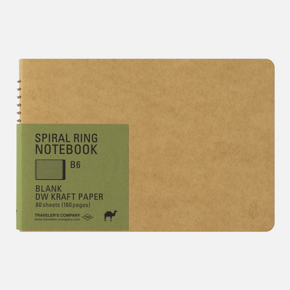Traveler's Company • Spiral Notebook - kraft