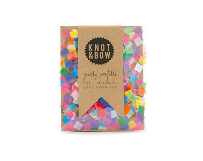 Knot & Bow • Tiny Rainbow Confetti