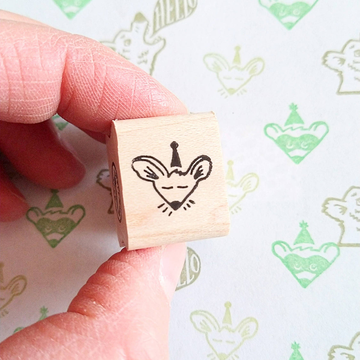 Peppercorn Paper • Party Mouse Stamp