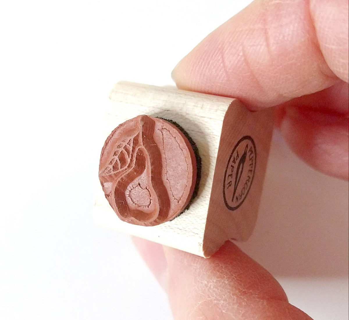 Peppercorn Paper • Pear Stamp
