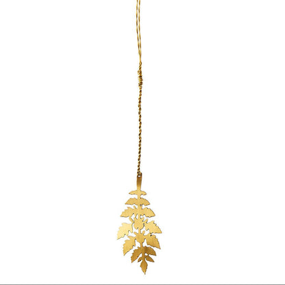 Fog Linen Work • Brass Leaf