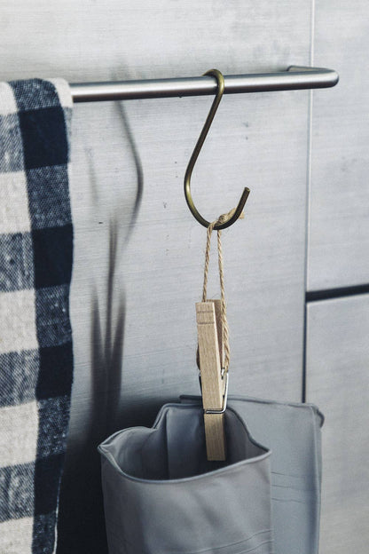 Fog Linen Work • Brass J Hook - Medium