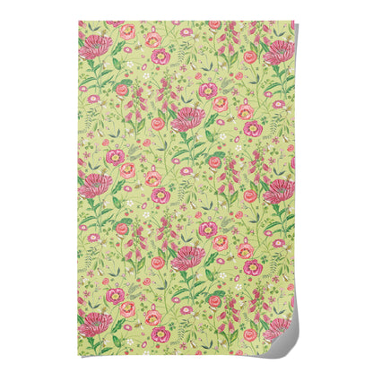 Red Cap Cards / Bees wrapping paper