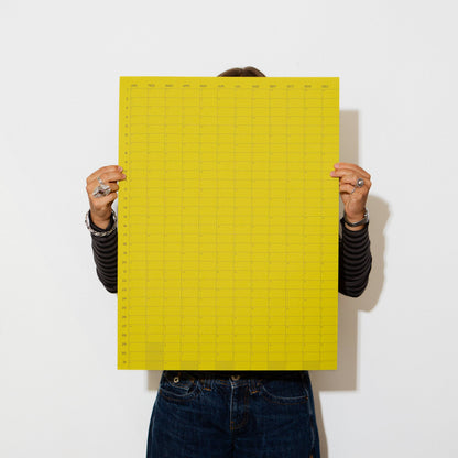 Case Study • 2027 Wall Calendar - Chartreuse