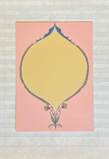 Parcel • Pink + Yellow Letter Set