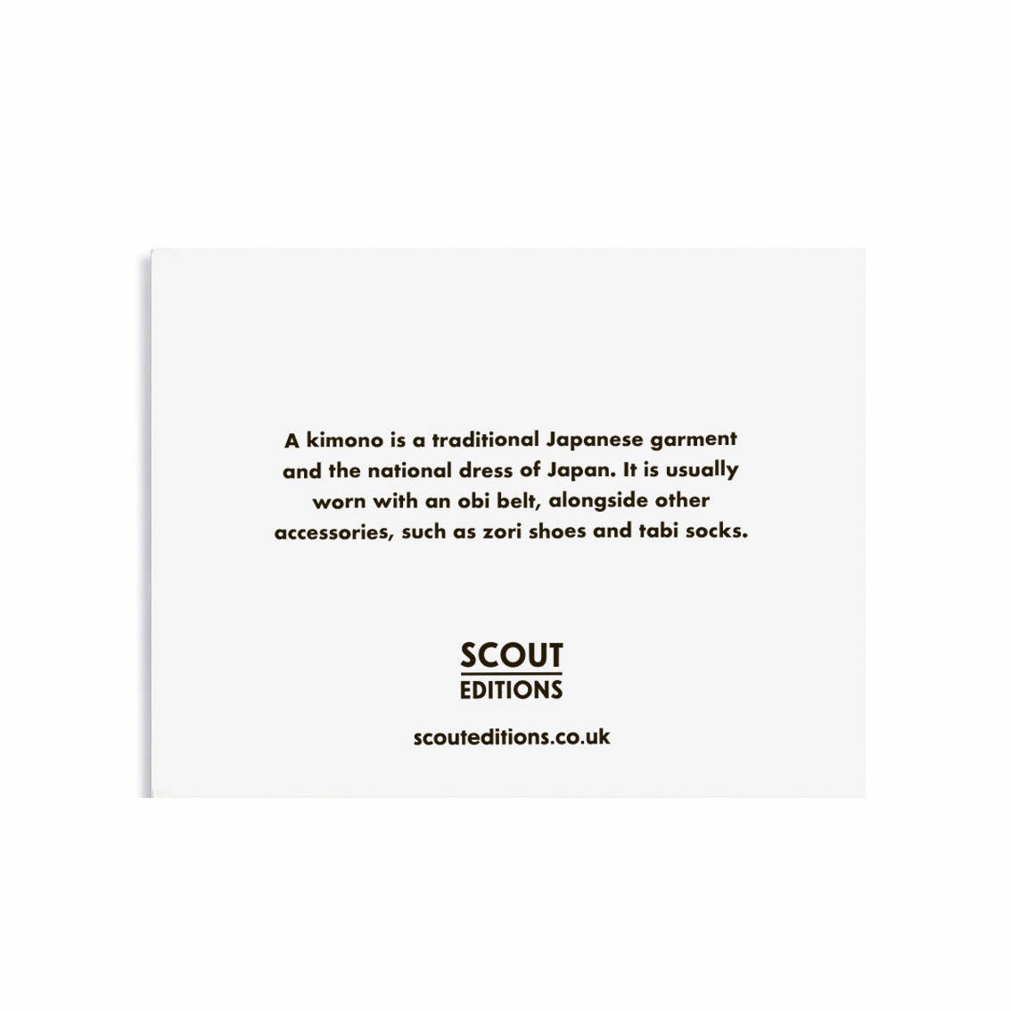 Scout Editions • Kimono Mini Card