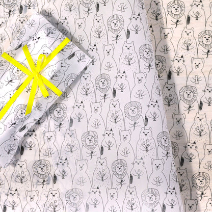 Regaro Papiro • Animals Tracing Wrap Paper