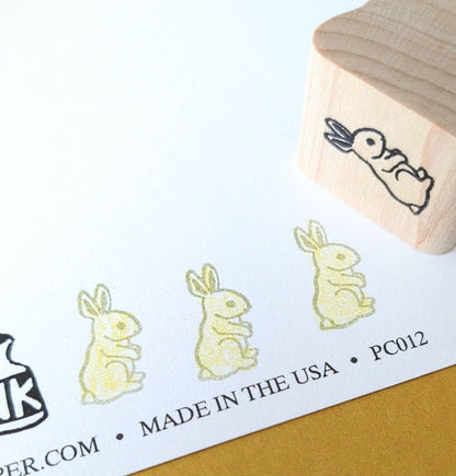 Peppercorn Paper • Mini Bunny Stamp
