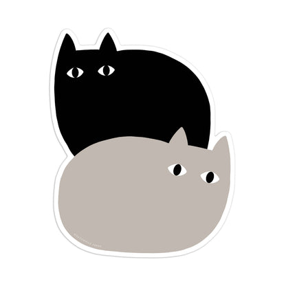 Worthwhile Paper • Loaf Cats Sticker