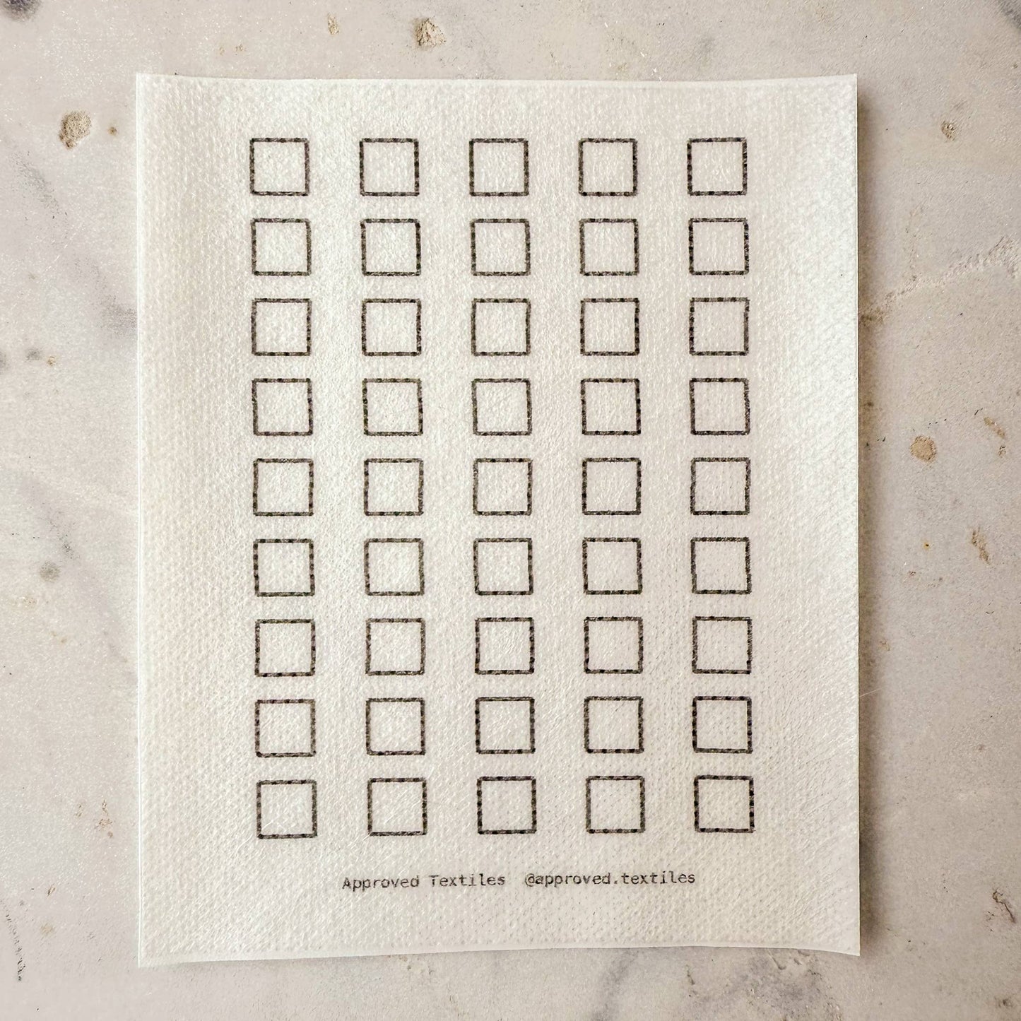 Approved Textiles • Visible Mending - Agnes Martin