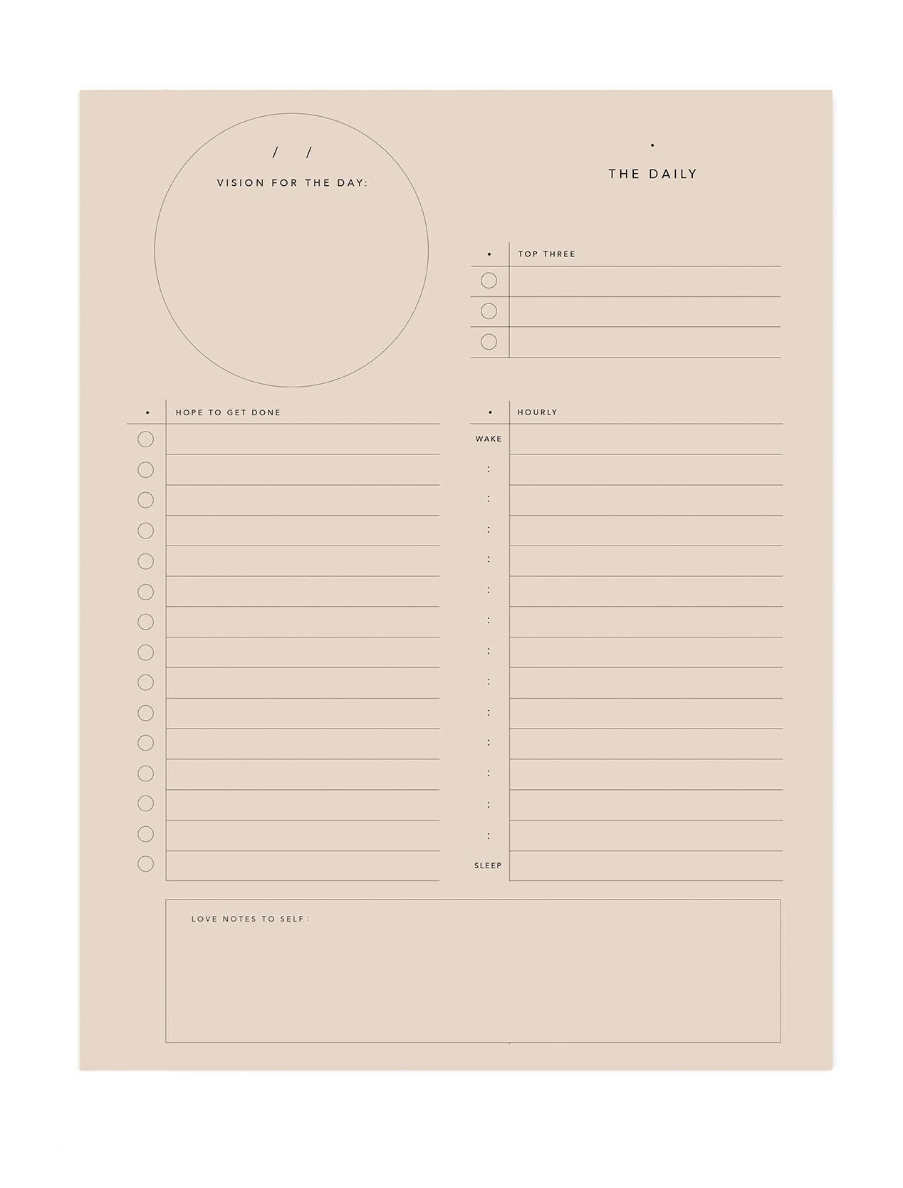 Sweven / Vision for the Day Notepad (50 Pages)