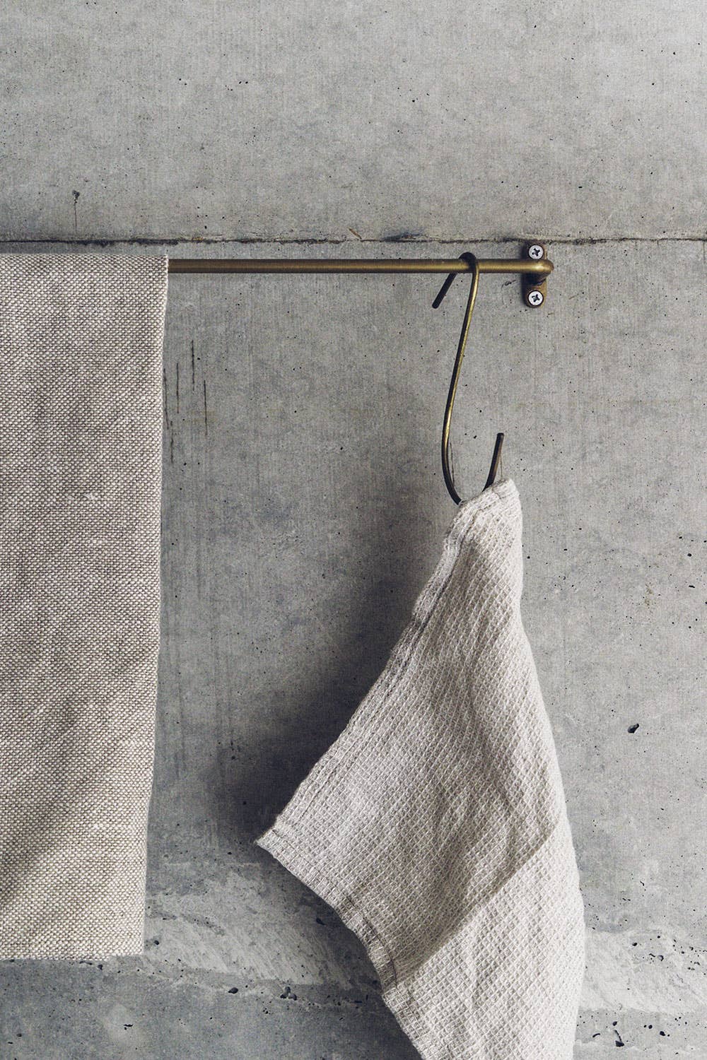 Fog Linen Work • Brass J Hook - Medium