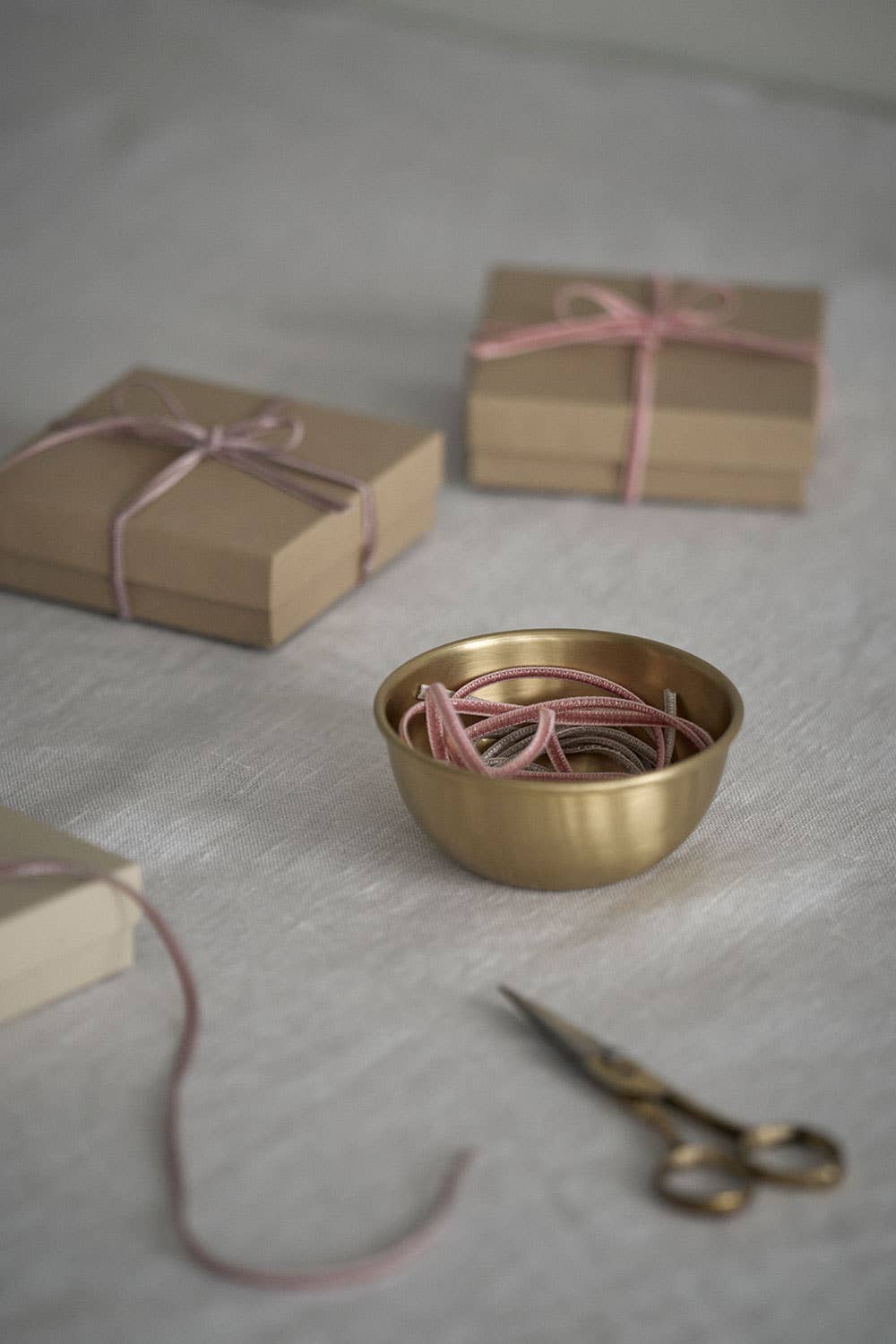 Fog Linen Work / Brass Bowl (S)