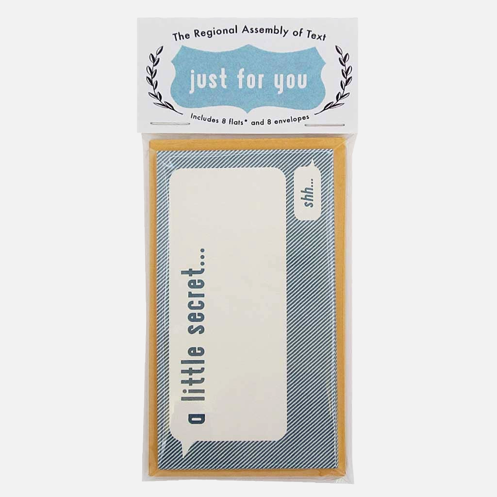 The Regional Assembly of Text • Little Secrets