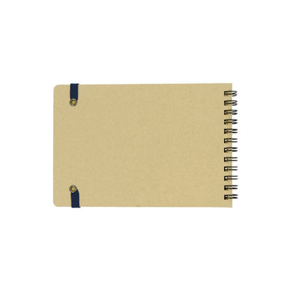Rollbahn • Horizontal Spiral Notebook - navy