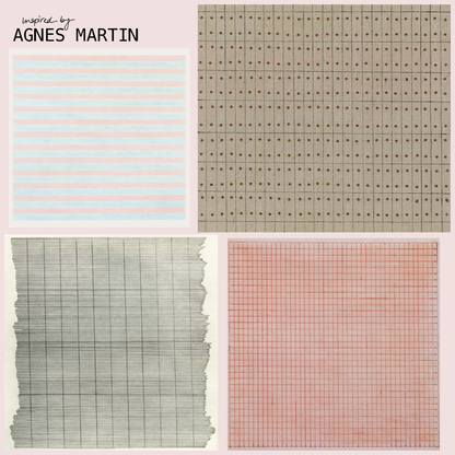 Approved Textiles • Visible Mending - Agnes Martin