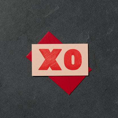 Etc Letterpress • XO Mini Card