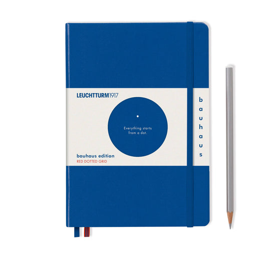 Leuchtturm • Bauhaus A5 Notebook -  Blue