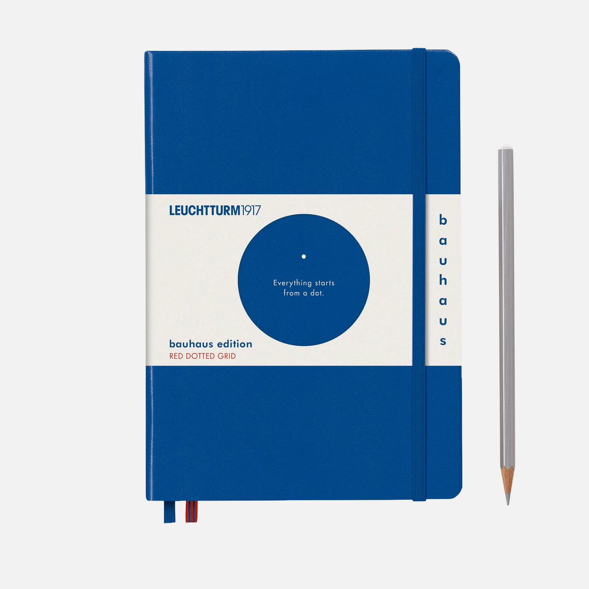 Leuchtturm • Bauhaus A5 Notebook -  Blue