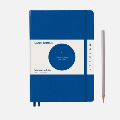 Leuchtturm • Bauhaus A5 Notebook -  Blue