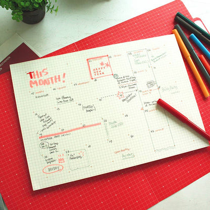 Paperways • Cross Square Desk Pad
