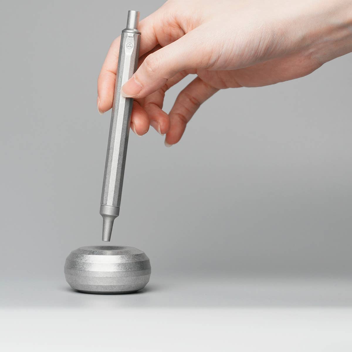 HMM • Raw Aluminum Paperweight
