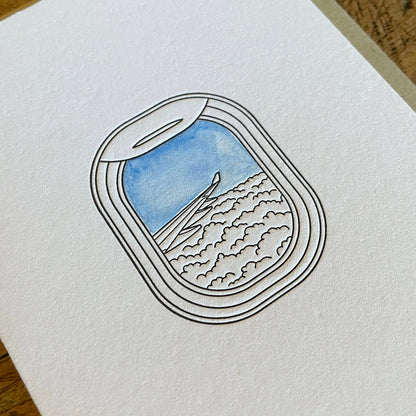 Green Bird Press • Up in the Clouds Card