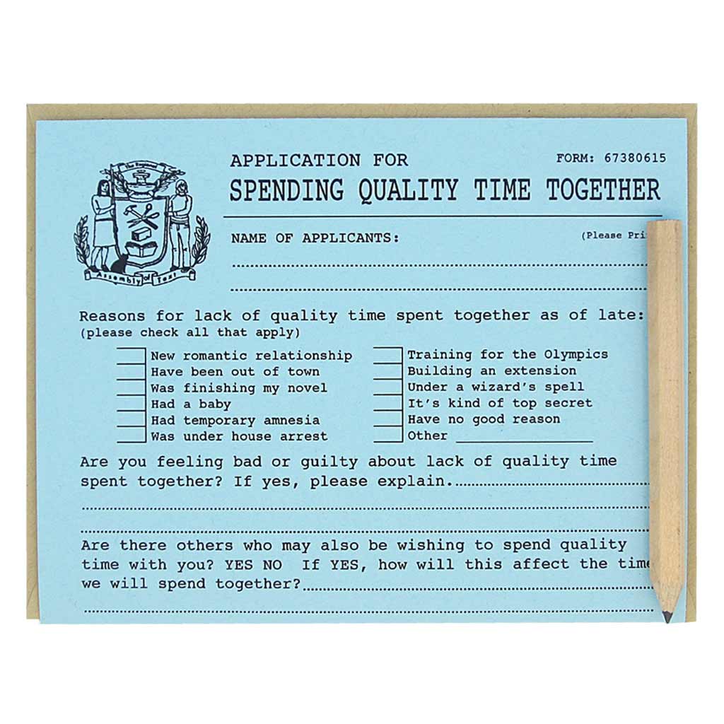 The Regional Assembly of Text • Quality Time Application