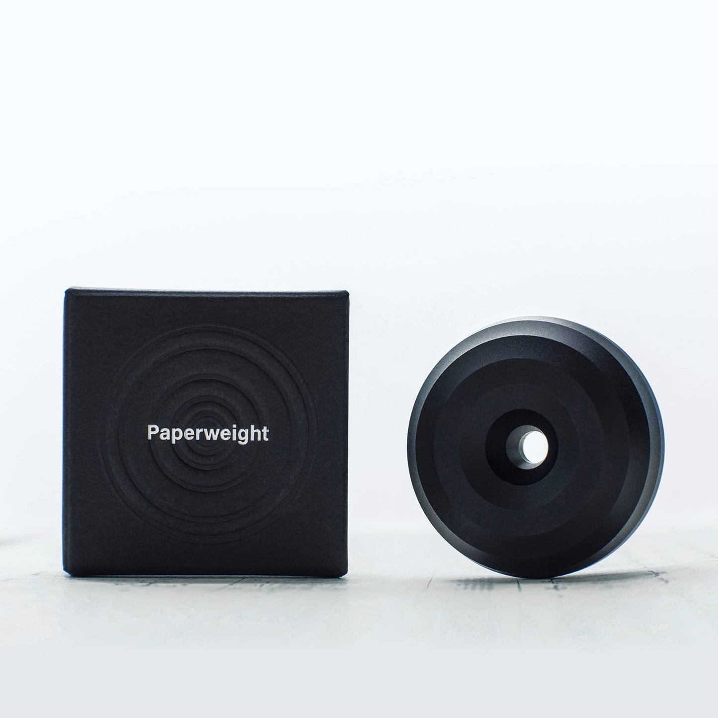 HMM • Black Aluminum Paperweight