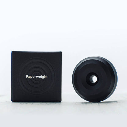 HMM • Black Aluminum Paperweight