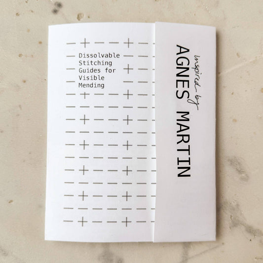 Approved Textiles • Visible Mending - Agnes Martin