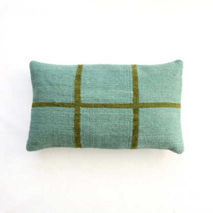 IATB • Pillow 07: Jade + Olive