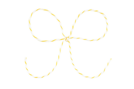 Midori Inc. • Twine - yellow + white