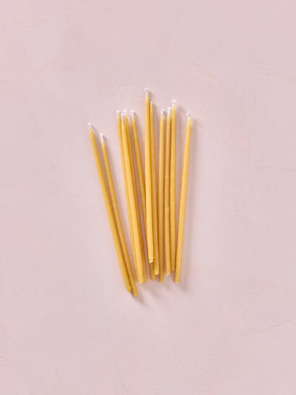 Knot & Bow • Beeswax Candles - natural