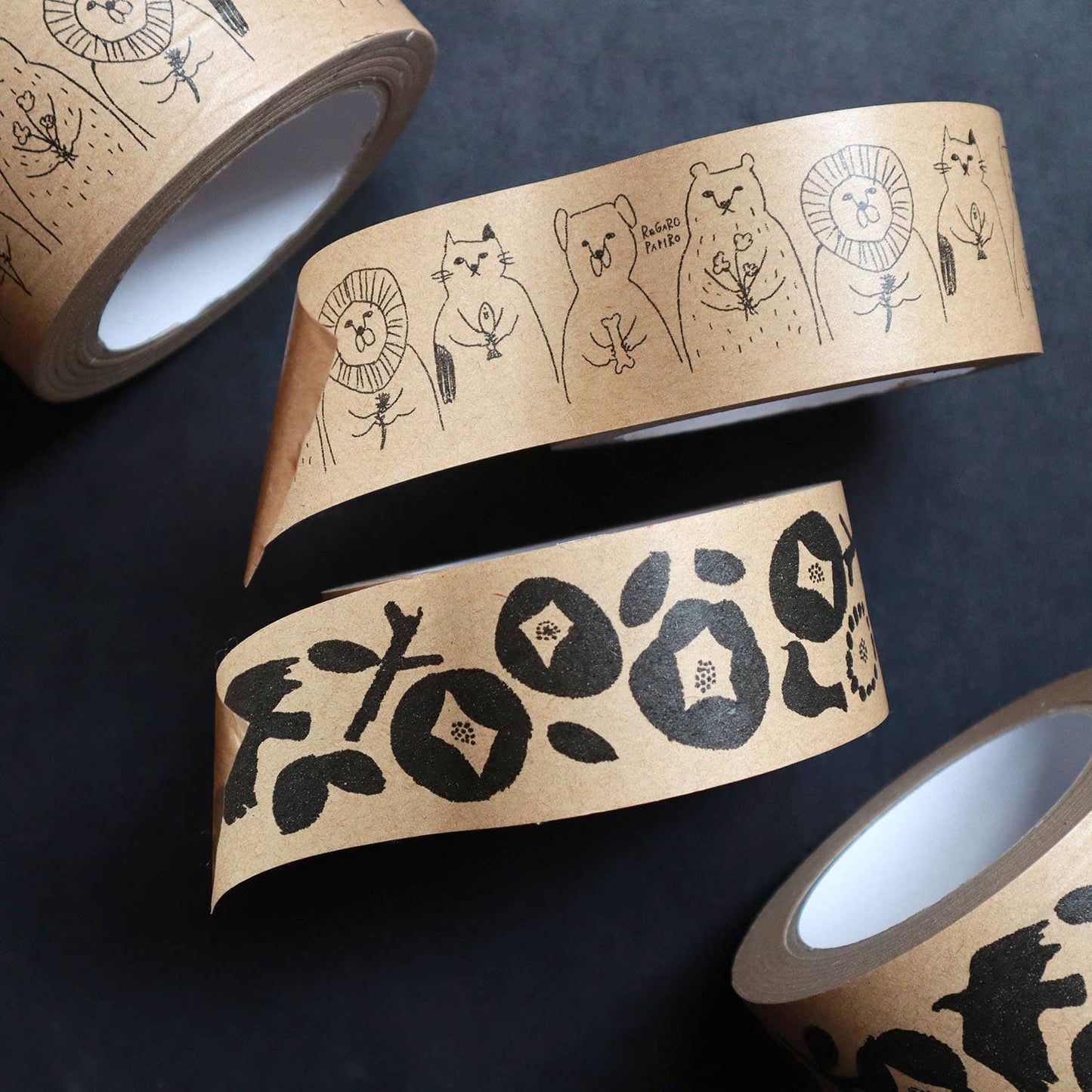 Regaro Papiro • Animals Eco Packing Tape