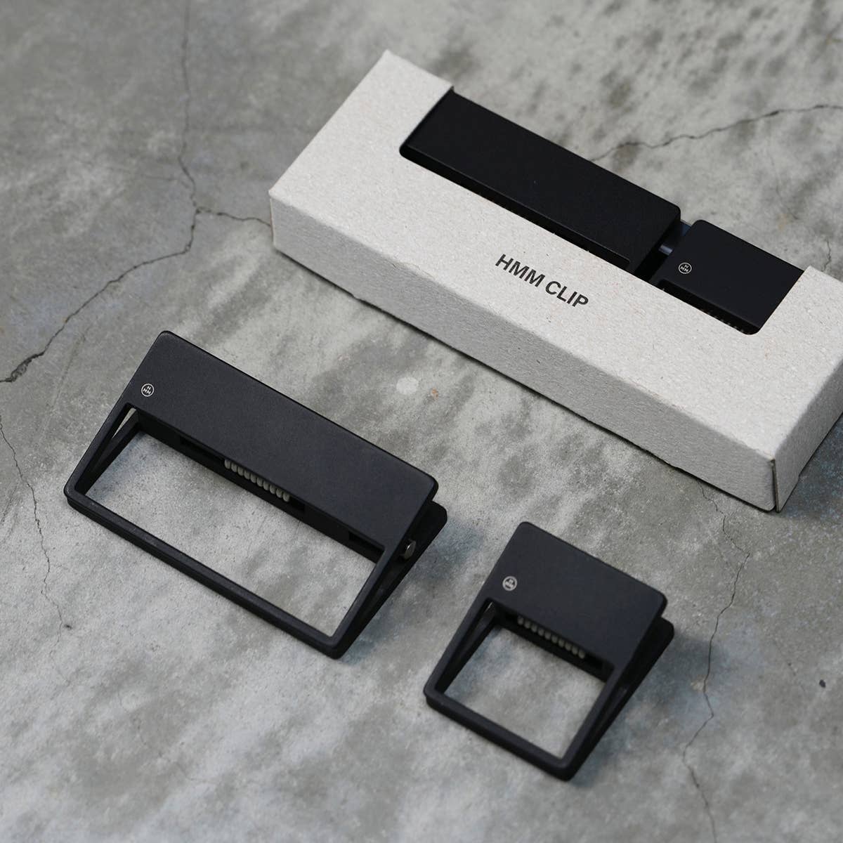 HMM • Black Aluminum Clips