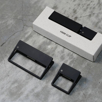HMM • Black Aluminum Clips