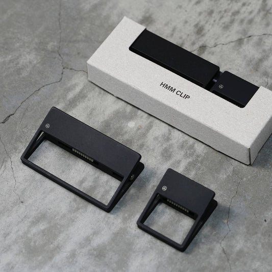 HMM • Black Aluminum Clips