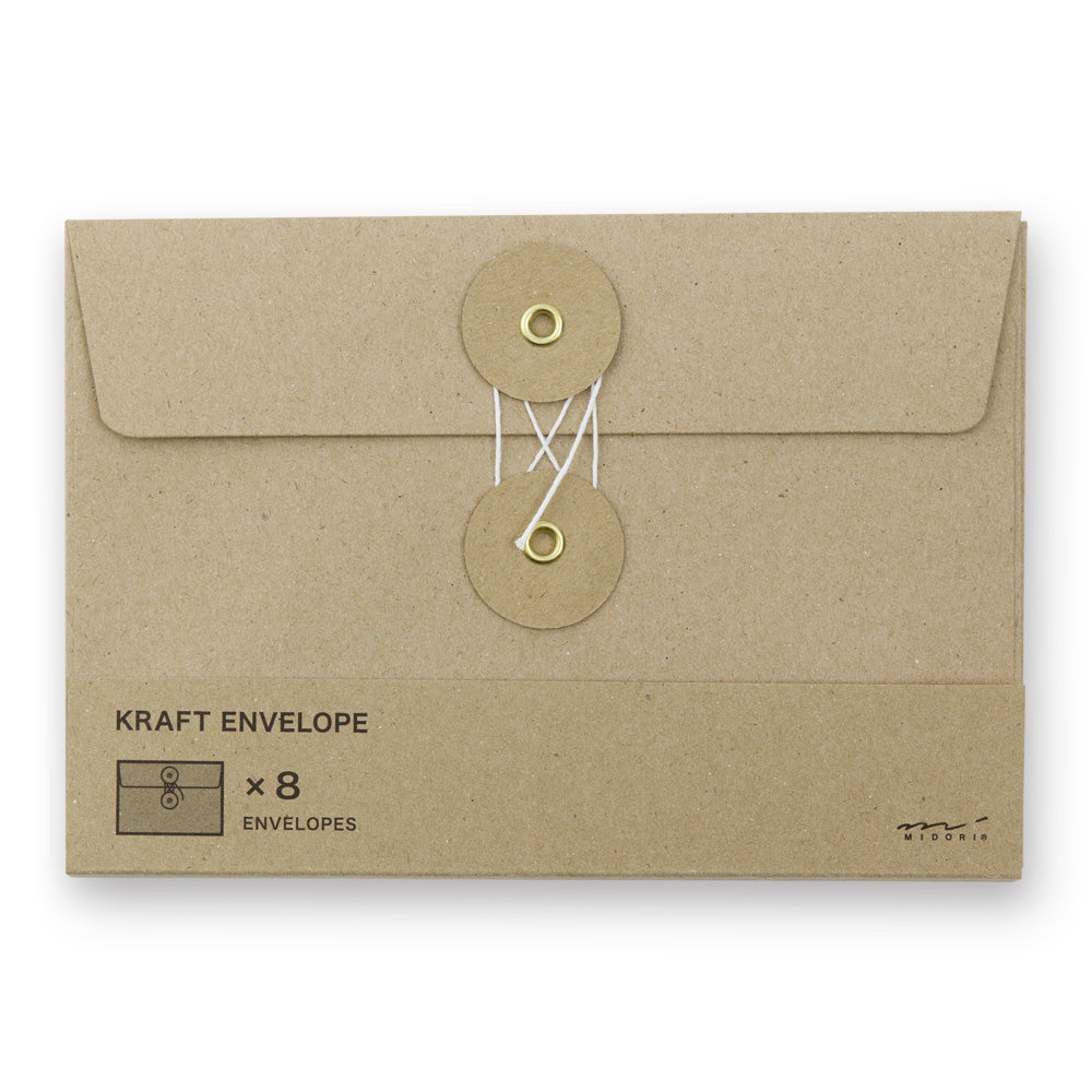 Traveler's Company • Envelopes w/ String