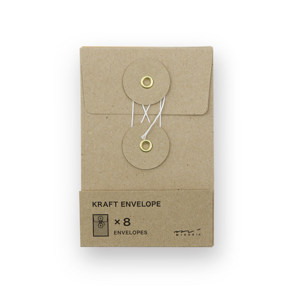 Traveler's Company • Small Envelopes w/ String