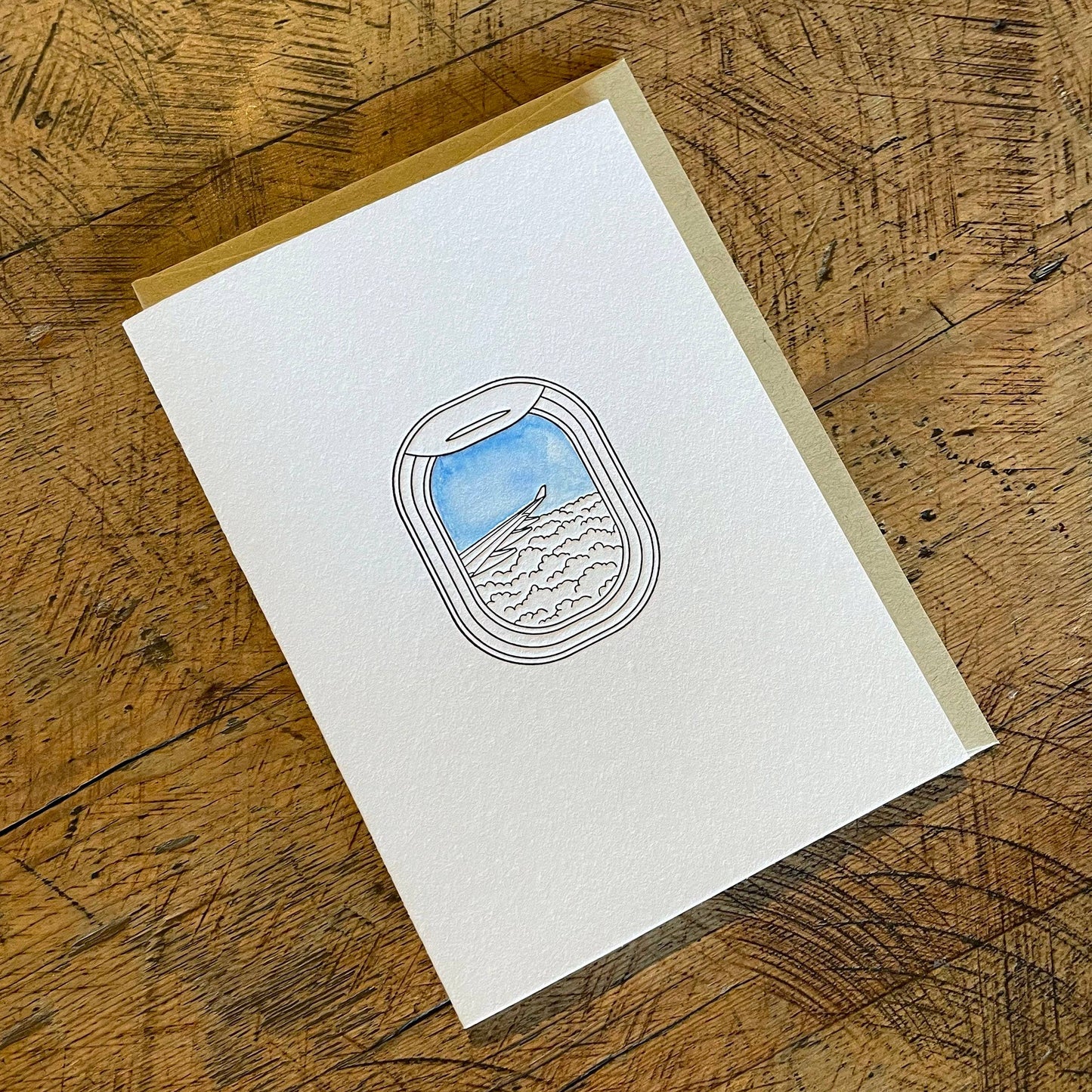 Green Bird Press • Up in the Clouds Card