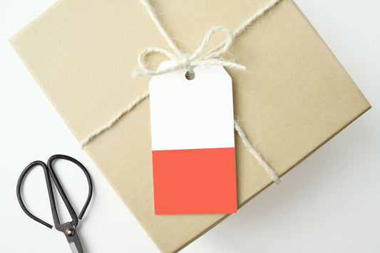 MELLOWWORKS • Color Block Gift Tags
