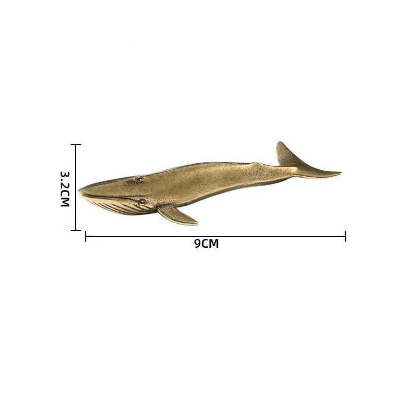 Kiyo Home • Copper Whale Paperweight